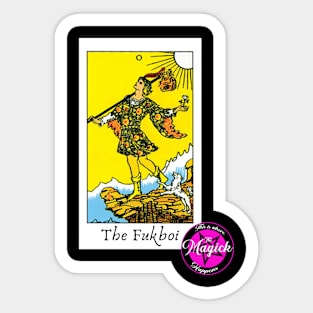 Tarot Card: The Fukboi Sticker